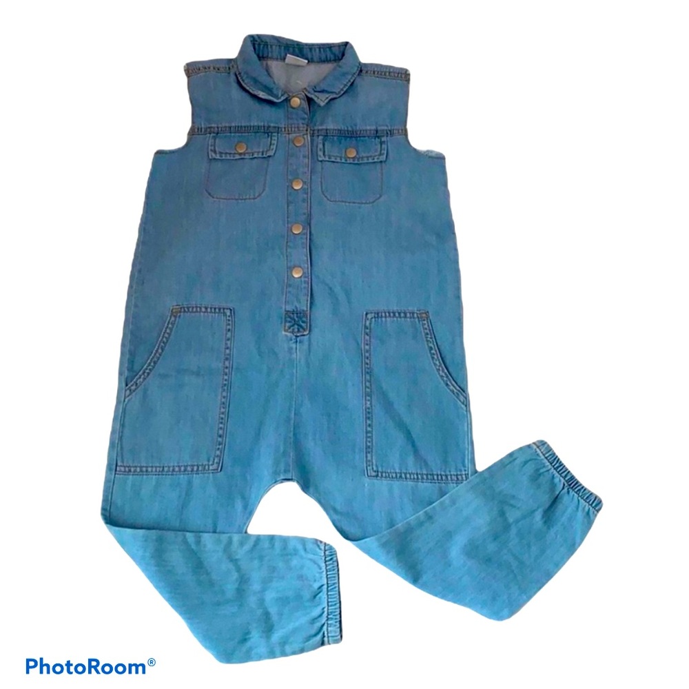 Stem for Nordstrom Girl’s Size 5 Denim Jumpsuit